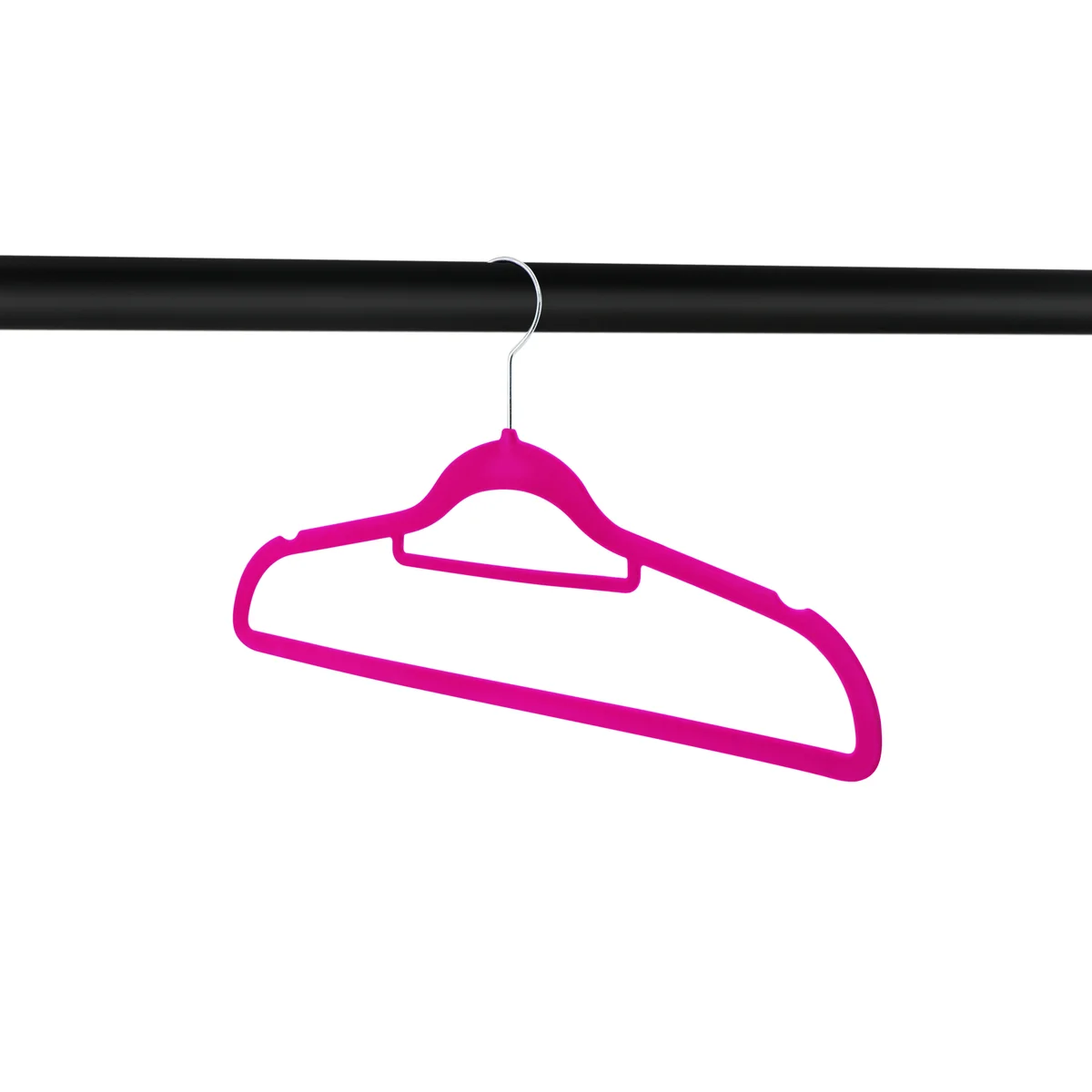 120 Pack of Premium Velvet Non-Slip Hangers with 360 Degree Rotatable Hook