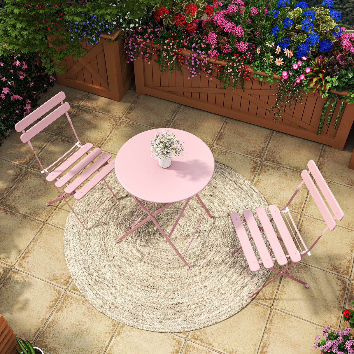 Bistro Table and Chairs Set of 2