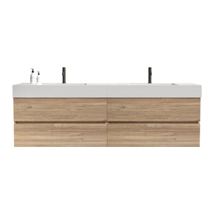 Grace 72" Bathroom Vanity with Silent DTC Soft-Closing Drawers