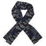 Steve Madden Mens Camo Winter Scarf Navy O/S