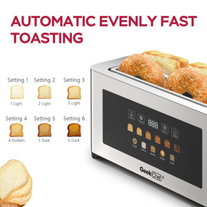4-Slice Toaster with Extra-Wide Entrance