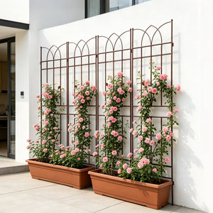 4 Pack Metal Garden Trellis