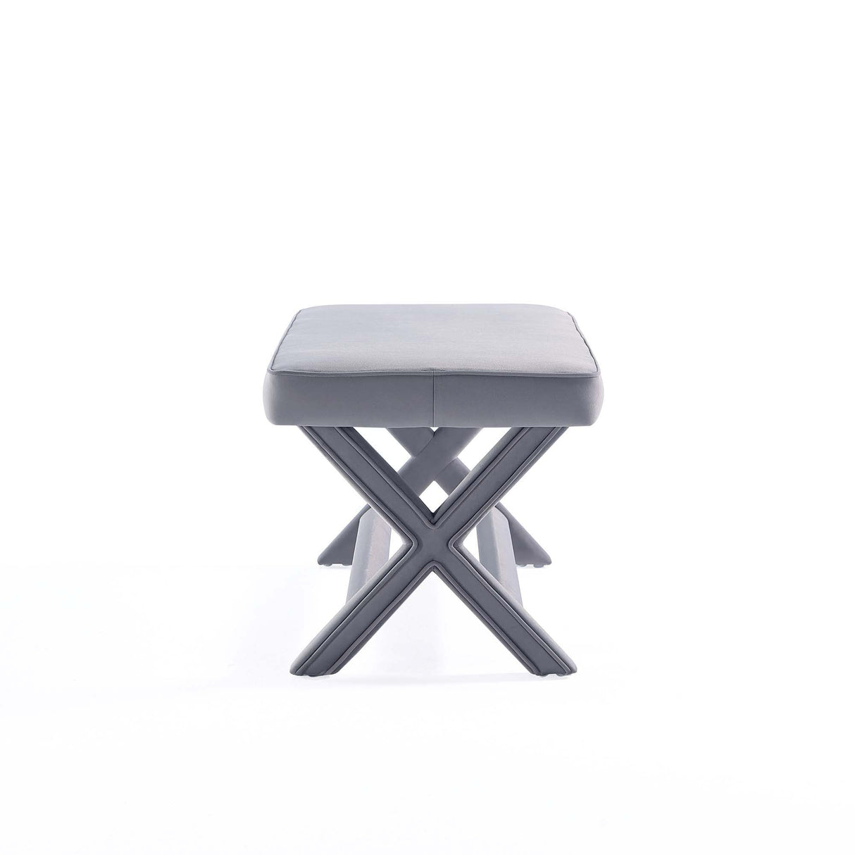 Abigail - Accent Bench With Piped Cushion