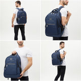 Talmont Extra Large Laptop Backpack – Travel Carry-On, Fits 17" & 15.6" Laptops, Water-Resistant Anti-Theft Business Bag for Men & Women