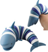 4-Pack Jiggle Wiggle 7-Inch Jumbo Fidget Slug Toy