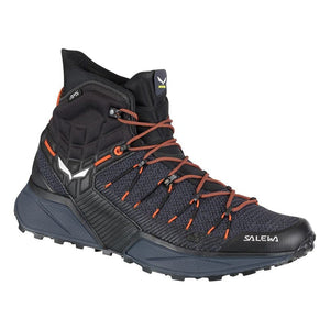 Salewa Men's Dropline Mid Cut Trail Running Hiking Shoes - Raw Green/Pale Frog