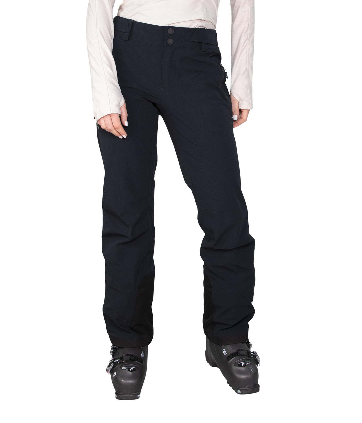 Obermeyer Highlands Women's Shell Ski Pants Black Size 10