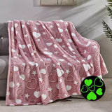 Glow-in-the-Dark 50" x 60" Throw Blankets