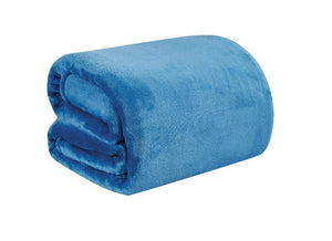 Faith, Hope, Love Home Decor Ultra Lush Twin Size Solid Microplush Blanket