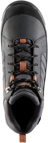 Danner Mens Riverside 45 Gray/Orange Work Boot