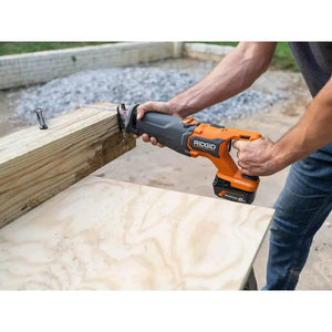 Open Box -  RIDGID 18V 6.0 Ah and 4.0 Ah MAX Output Lithium-Ion Batteries and Charger Kit with Bag