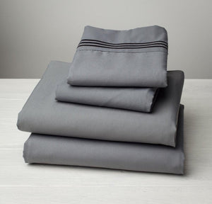 Faith, Hope, Love Home Decor Hotel Series 2Line Embroidered Sheet Set