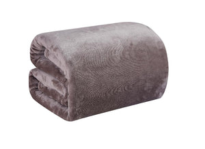Faith, Hope, Love Home Decor Ultra Lush Twin Size Solid Microplush Blanket