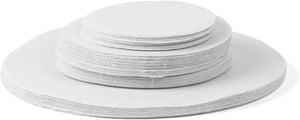 Plate Separators - Set Of 48 And 3 Different Size - Thick And Premium Soft Felt Plate Dividers
