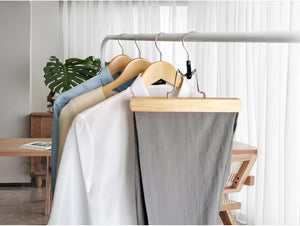 Set of 6 Trouser Clamp Hangers