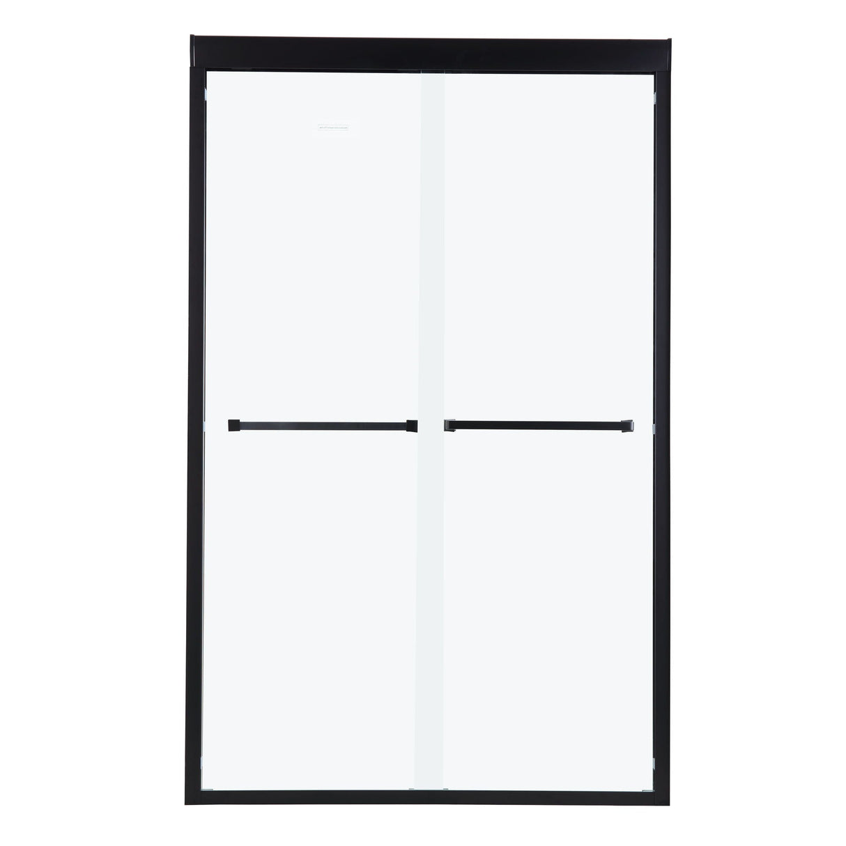 Modern Double Sliding Shower Enclosure, Tempered Glass