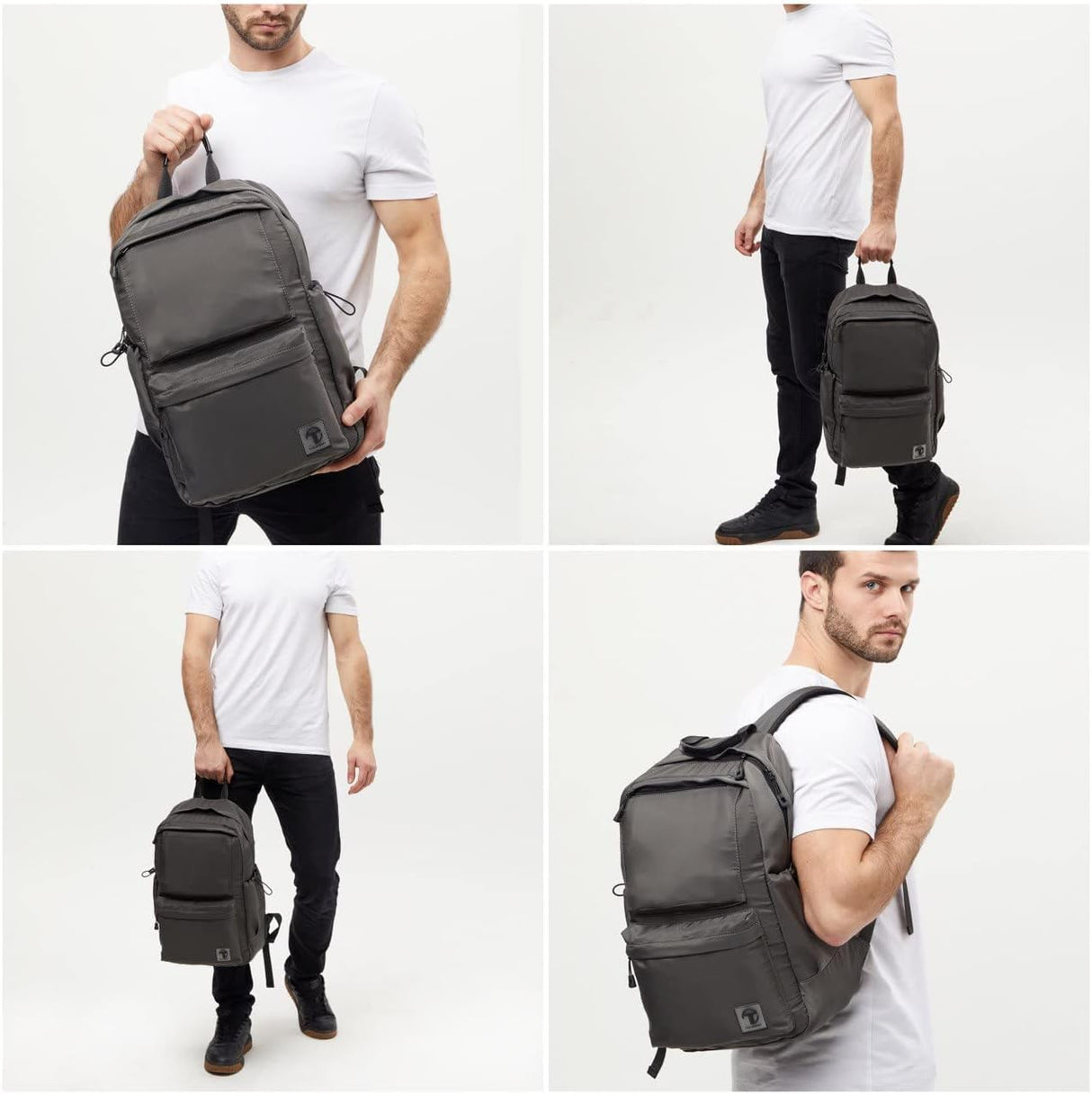 Talmont Travel Backpack for Laptop Water Resistant Bookbag Computer Bag Gifts for Men & Women Fits 15.6 Inch Notebook