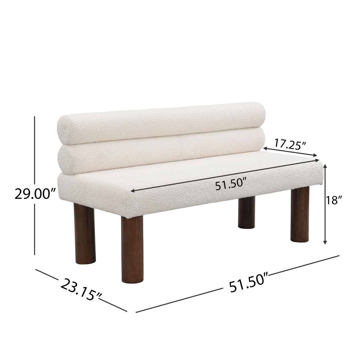 Upholstered Dining Bench