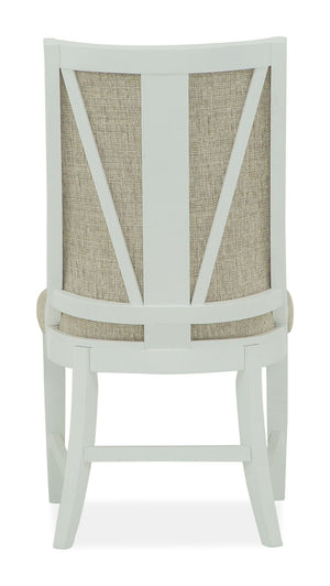 Heron Cove - Upholstered Host Side Chair (Set of 2) - Chalk White