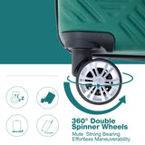 2 Piece Luggage Sets Lightweight Suitcase, Spinner Wheels