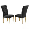 Modern Design Upholstered Dining Chair (Set of 2)
