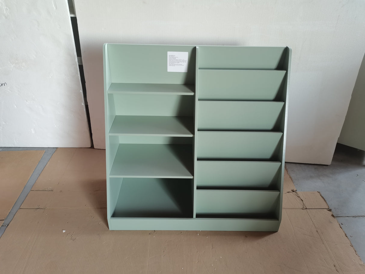 Kids Bookshelf and Toy Storage Organizer