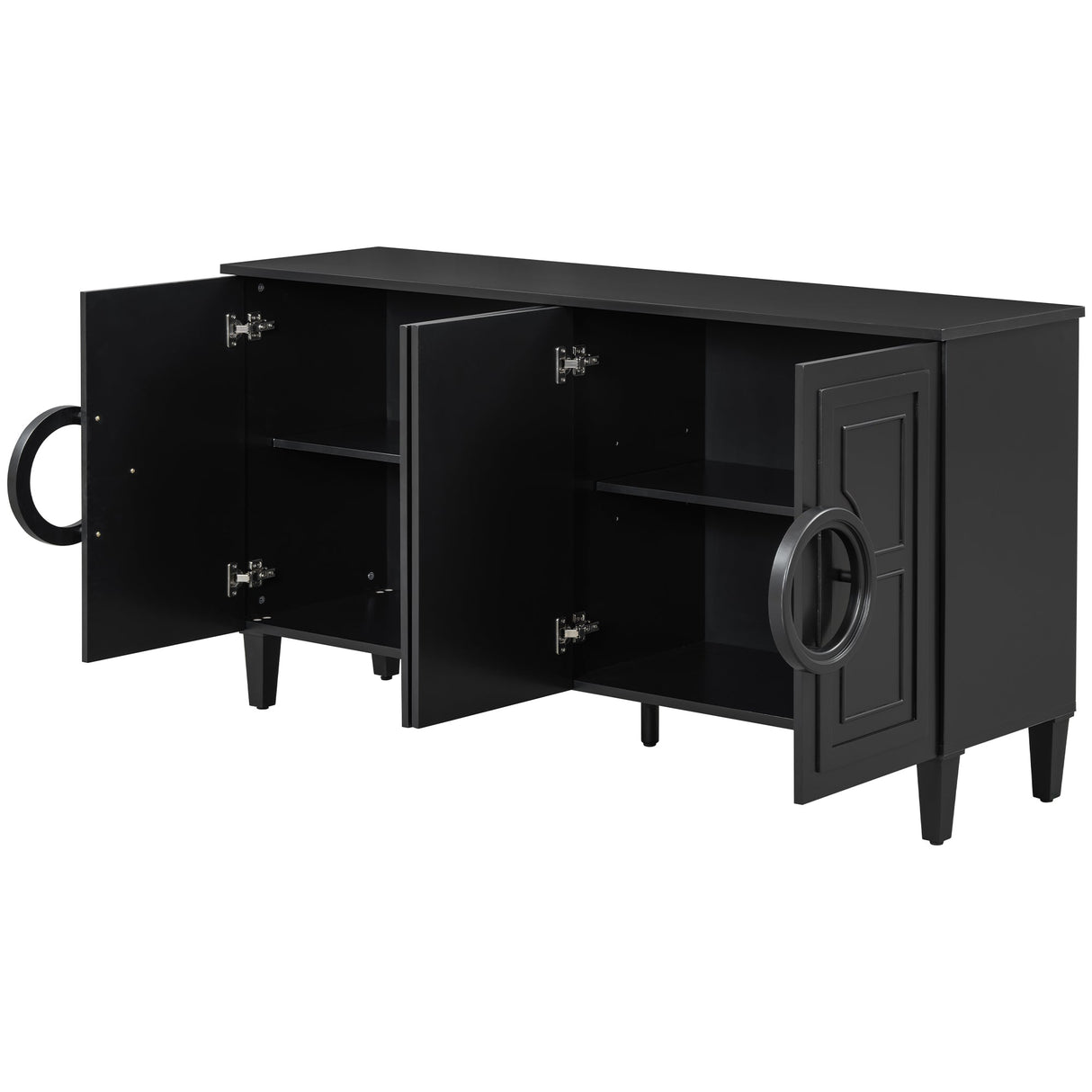 Modern 4-Door Sideboard