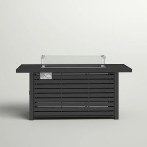 Propane Outdoor Fire Pit Table With Lid Versatile Fuel Options
