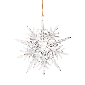 Iron Snowflake Hanger - Set of 6