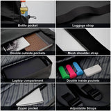 Talmont Travel Backpack for Laptop Water Resistant Bookbag Computer Bag Gifts for Men & Women Fits 15.6 Inch Notebook