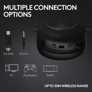 Refurbished - HEADSET-PRO X 2 LIGHTSPEED Wireless Gaming Headset-WHITE-2.4GHZ- 981-001268