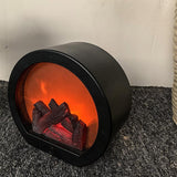LED Tabletop Fireplace Flame Light