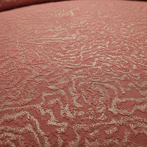 Botanical 5-Piece Comforter Set - Pintuck Bedding with Abstract Wave Design