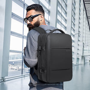 Expandable Travel Backpack 26–45L Laptop Duffel Bag