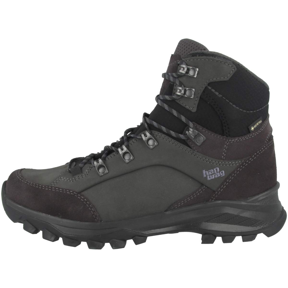 Hanwag Banks Gore-TEX Walking Boots Asphalt Grey