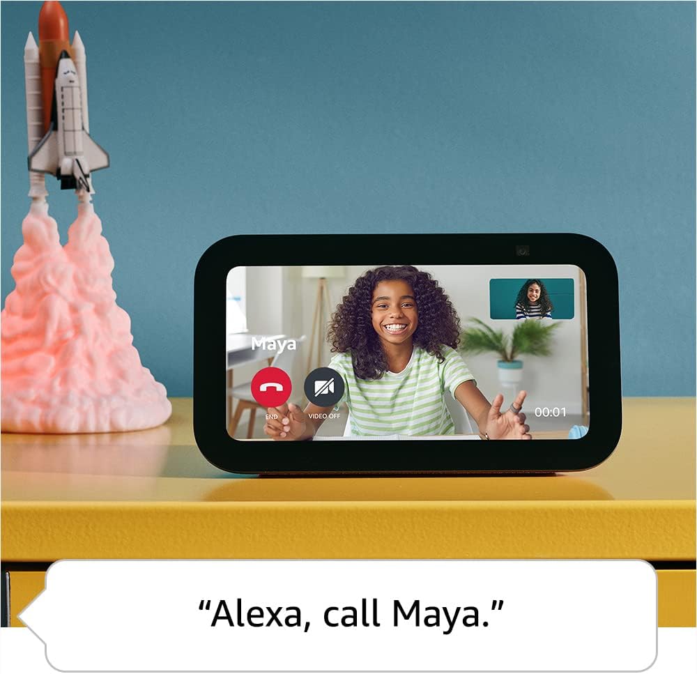 Amazon Echo Show 5 Kids, an Alexa device (newest model), Designed for kids, with parental controls, Includes 1 year of Amazon Kids+, Galaxy