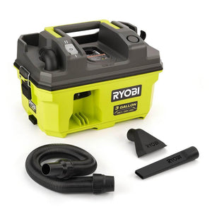 Open Box - RYOBI ONE+ 18V LINK Cordless 3 Gal. Wet/Dry Vacuum (Tool Only), Greens