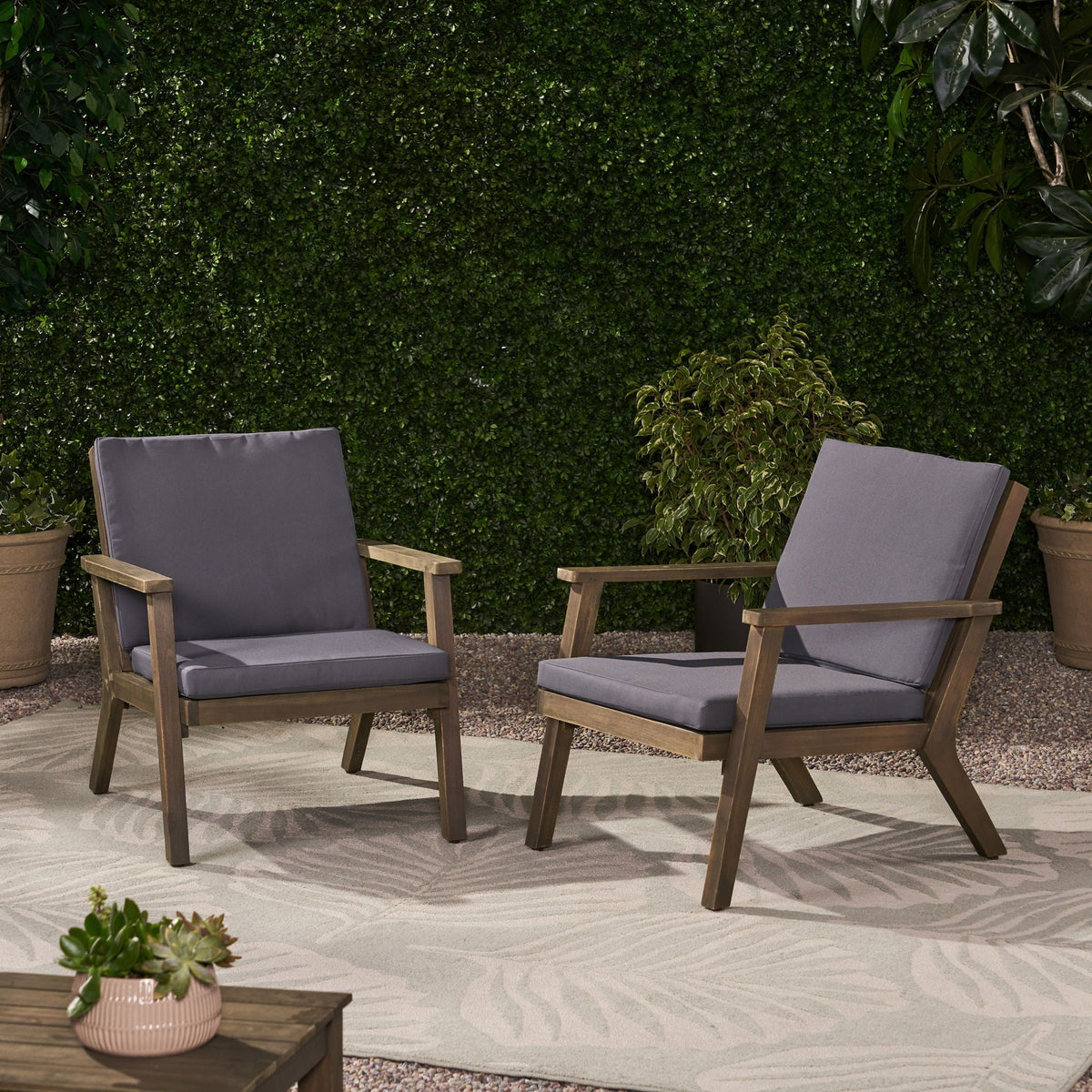Outdoor Club Chair With Cushion