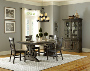 Bellamy - Rectangular Dining Table - Peppercorn
