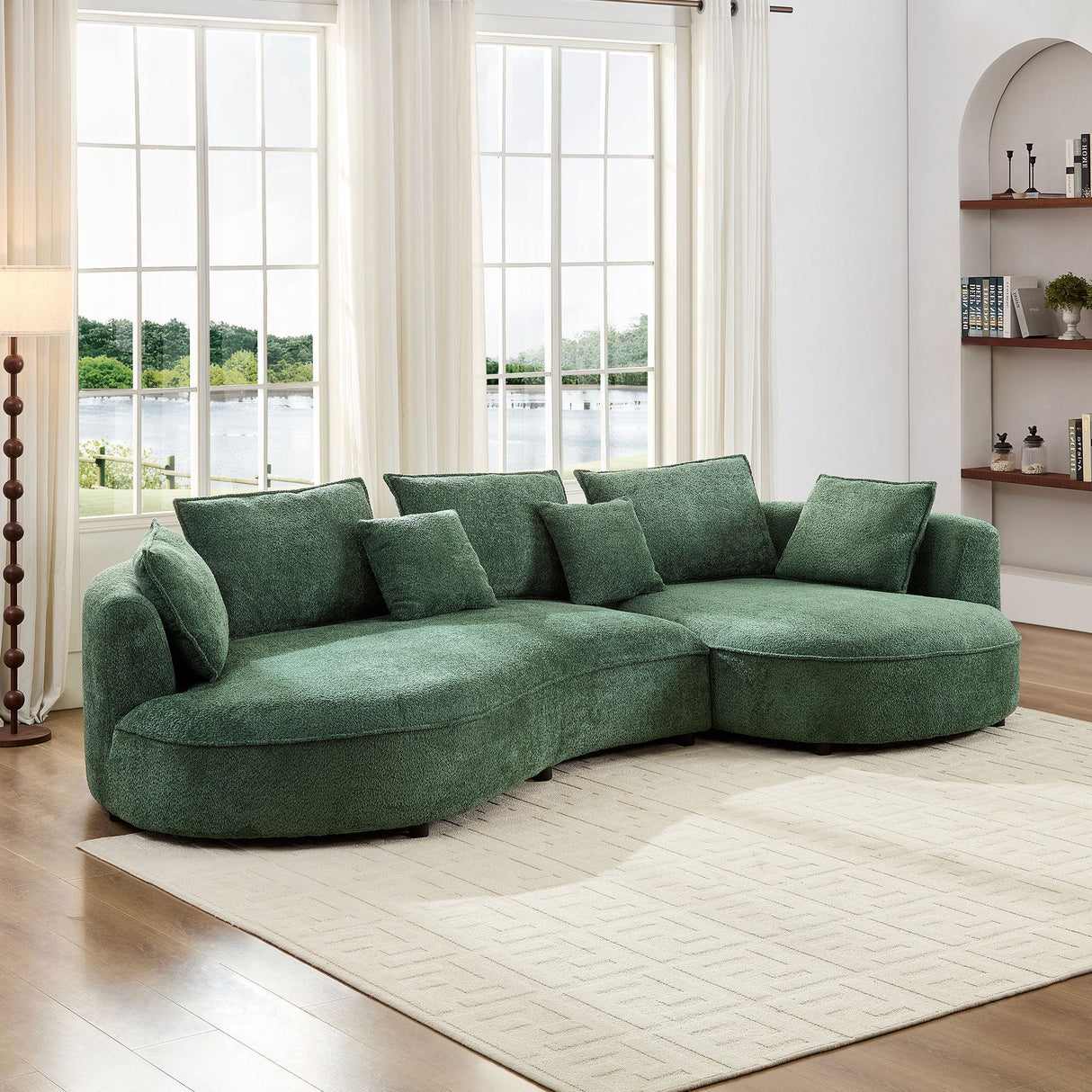 Oversized Sectional Sofa with Chaise