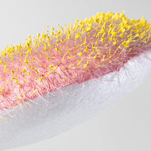 6.25" Flower Head Center: Pink/Yellow
