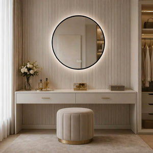 24" Round Bathroom Mirror