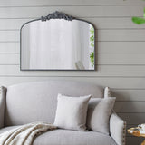 40'-x-31'-Classic-Design-Large-Arch-Mirror-and-Baroque-Inspired-Frame-for-Living-Room-Bathrrom-Enterway-Console-Mirrors