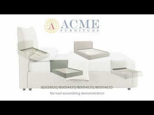 Cheryl - Upholstered Chenille Bed