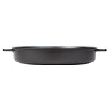 MASTERPAN Nonstick Stovetop Oven Grill Pan & Stainless Steel Lid, Black 12" (30cm)
