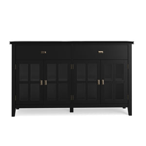 Artisan - Large 4 Door Sideboard Buffet - Black