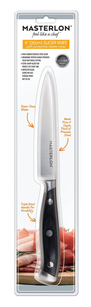 MASTERPAN Essential Chef’s Knife Bundle - 3-Piece Stainless Steel Set