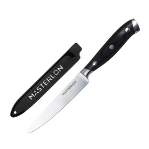 MASTERPAN Slicer Knife With Stainless Steel Blade & Cover, 8" (20cm)