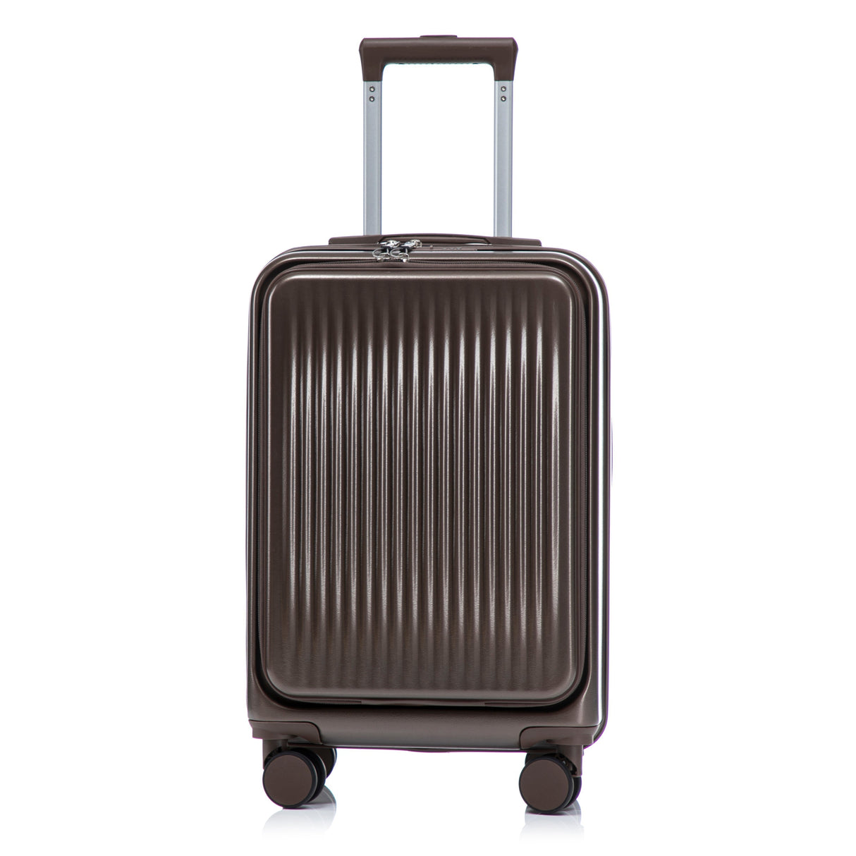 14' & 20' ABS Spinner Wheel Luggage Set with Cosmetic Case