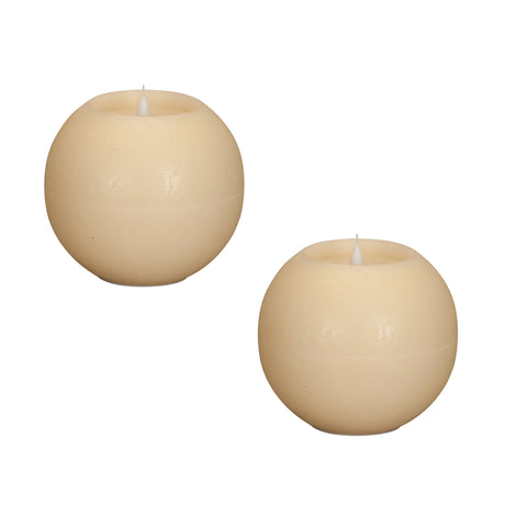 Simplux-led-round-candle-with-moving-flame-and-remote-(set-of-2)-Candles